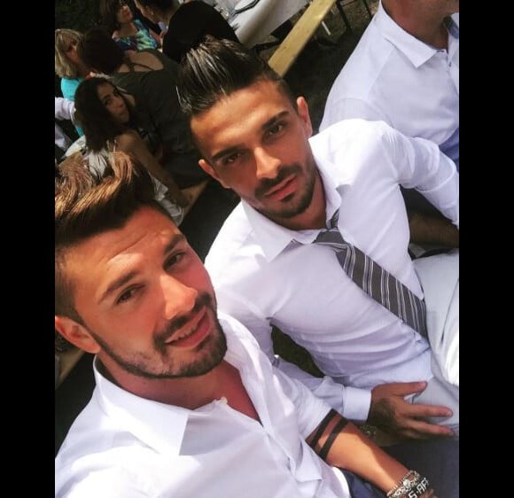 Kevin et Julien des "Marseillais" sur Instagram, juillet 2016