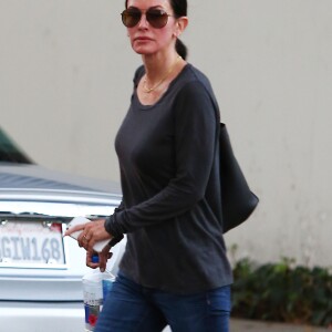 Courteney Cox dans les rues de Los Angeles le 1er novembre 2015