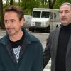 Robert Downey Jr. à la sortie de son hôtel à New York, le 5 mai 2016.