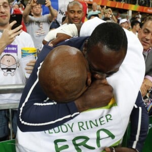 Teddy Riner lors de la finale de Judo (+ 100kg) à Rio, le 12 août 2016