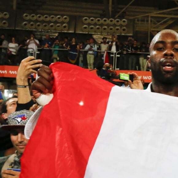 Teddy Riner lors de la finale de Judo (+ 100kg) à Rio, le 12 août 2016