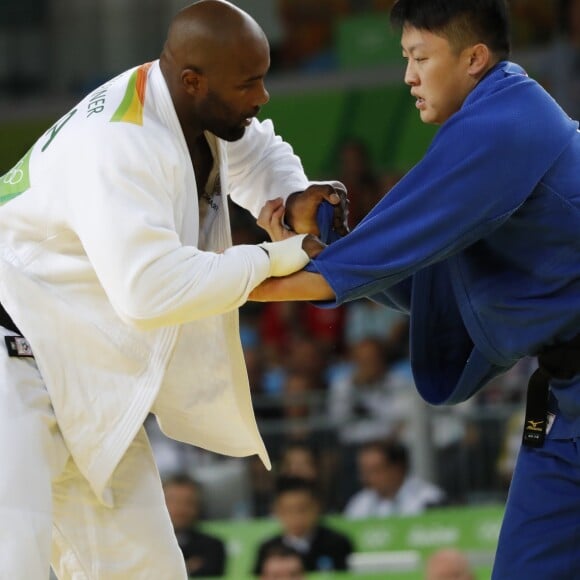 Teddy Riner lors de la finale de Judo (+ 100kg) à Rio, le 12 août 2016