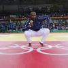 Teddy Riner lors de la finale de Judo (+ 100kg) à Rio, le 12 août 2016