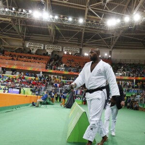 Teddy Riner lors de la finale de Judo (+ 100kg) à Rio, le 12 août 2016
