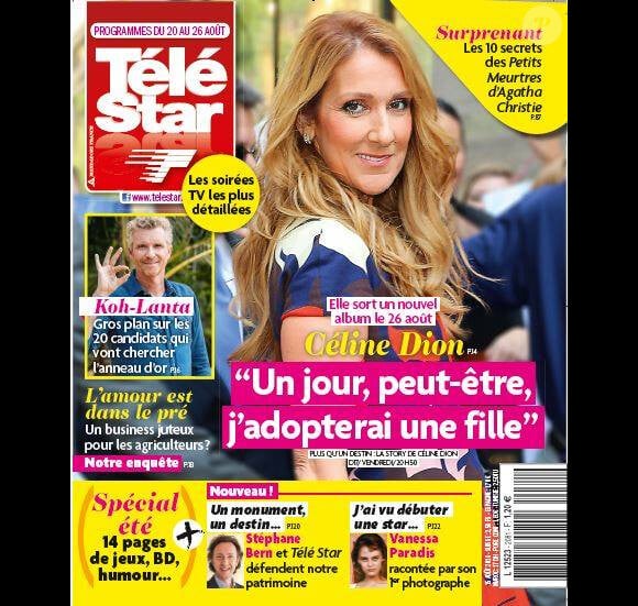 Le magazine Télé Star du 20 août 2016