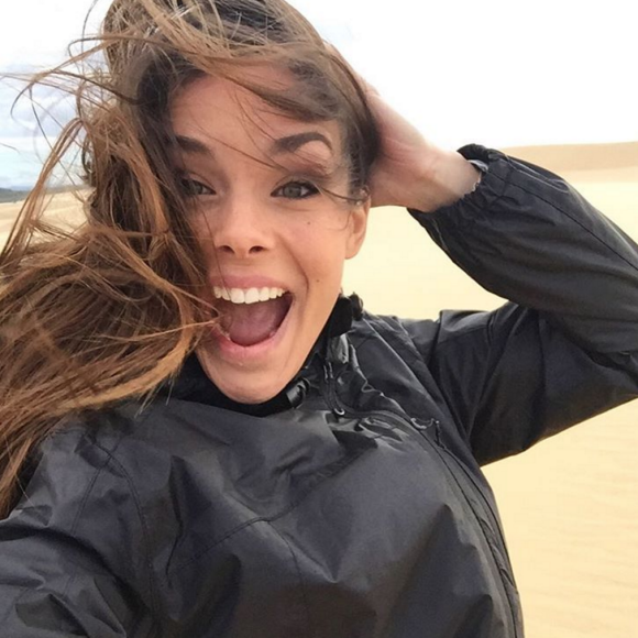 Marine Lorphelin en vacances avec son chéri en Australie, juin 2016.