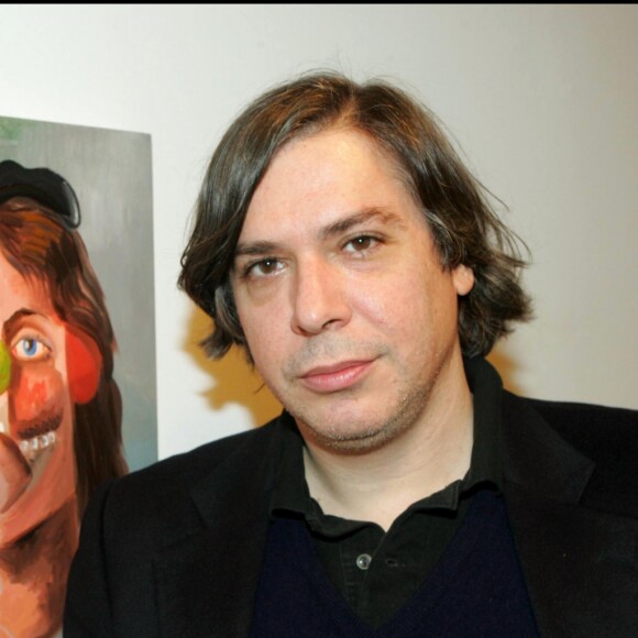 George Condo - Dîner des 10 ans de la galerie Jérôme de Noirmont à Paris le 25 novembre 2004