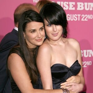 Rumer Willis et Demi Moore - PREMIERE DU FILM "HOUSE BUNNY" A WESTWOOD 20/08/2008