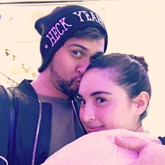 Billy Crawford et sa chérie sur Instagram, août 2016