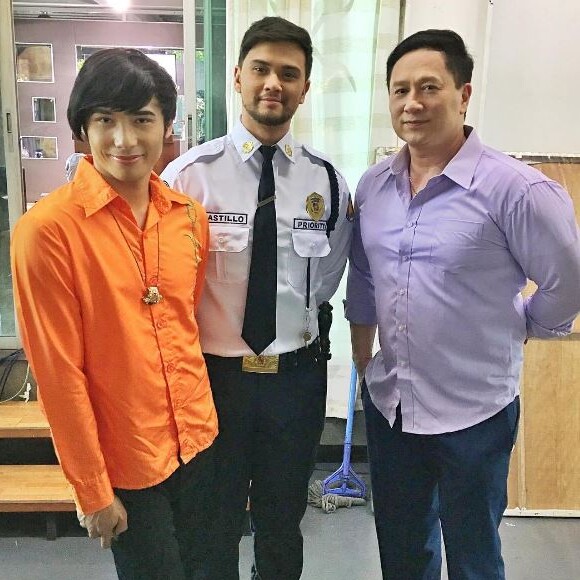 Billy Crawford sur le tournage de That thing called Tanga Na. Instagram, 2016
