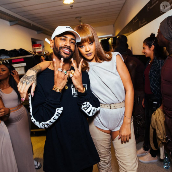 Photo de Big Sean et Rihanna publiée le 17 août 2016.