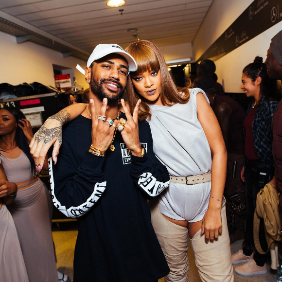Photo de Big Sean et Rihanna publiée le 17 août 2016.