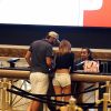 Exclusif - Nabilla Benattia et son compagnon Thomas Vergara en vacances à Las Vegas, le 7 août 2016.