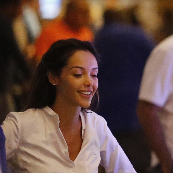 Exclusif - Nabilla Benattia et son compagnon Thomas Vergara en vacances à Las Vegas, le 7 août 2016.