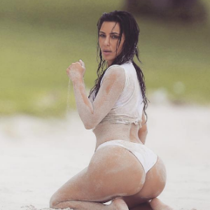 Photo de Kim Kardashian publiée le 21 août 2016.