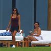 Les amies de Kim Kardashian profitent d'une journée ensoleillée à la Casa Aramara. Punta Mita, le 20 août 2016.