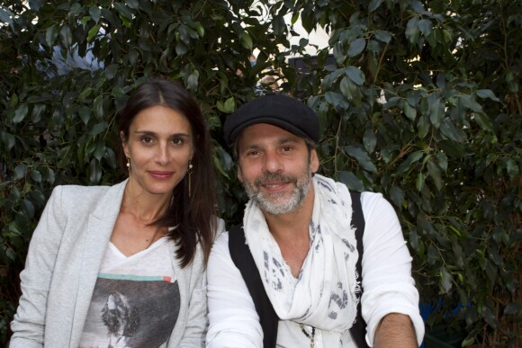 Avy Marciano et sa femme Diane Robert  - Séance de dédicaces, Festival de la Television de Beausoleil, Les Héros de la Télé, 20 octobre 2012