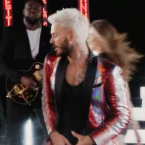 Image extraite du clip de M. Pokora - Cette année-là - août 2016.