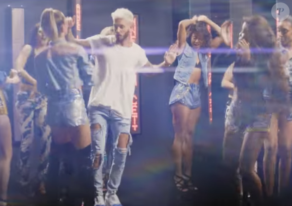 Image extraite du clip de M. Pokora - Cette année-là - août 2016.