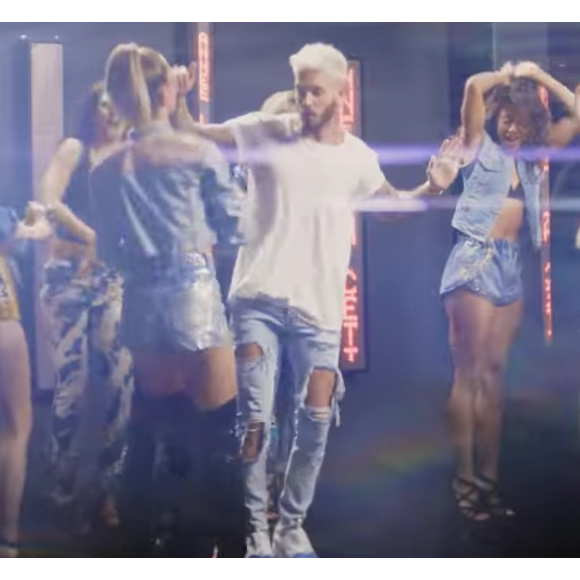 Image extraite du clip de M. Pokora - Cette année-là - août 2016.