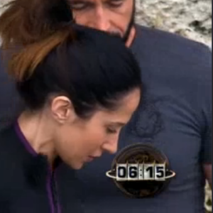 Fabienne Carat dans Fort Boyard, diffusé le 27 août 2016.