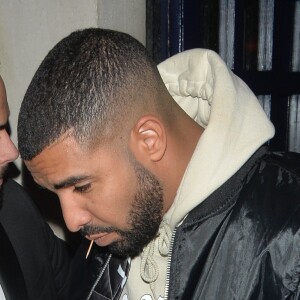 La chanteuse Rihanna et le rappeur Drake ont passé la soirée au Tramp nightclub à Londres, le 29 juin 2016.
