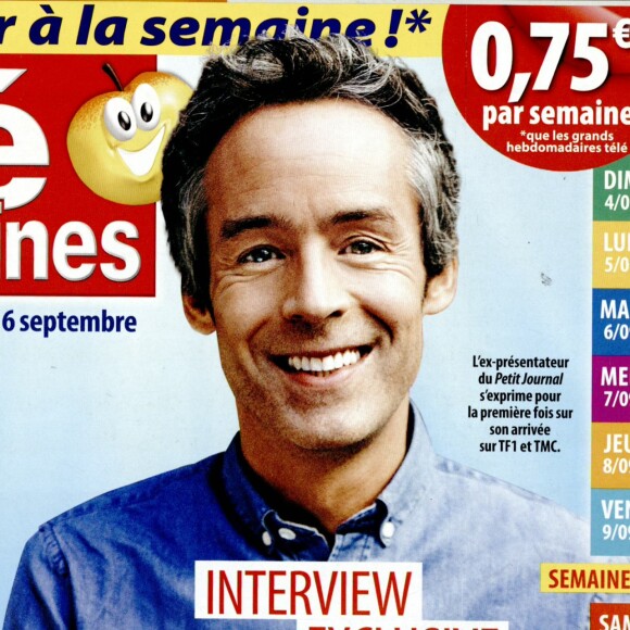 Magazine Télé 2 semaines, en kiosques le 29 août 2016.