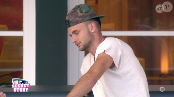 Episode de "Secret Story 10" sur NT1. Le 31 août 2016.