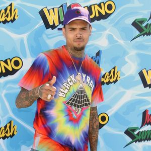 Chris Brown - Célébrités lors de la soirée "Just Jared Summer Bash" à Los Angeles le 13 aout 2016.