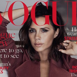 Couverture de l'édition britannique du magazine "Vogue", en kiosque le 8 septembre 2016