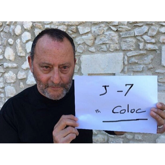 Jean Réno se mobilise pour la promotion de En Coloc, la nouvelle web-série de Capucine Anav, qui sera diffusée sur Youtube, le 4 septembre prochain. Image publiée sur Instagram au mois d'août 2016