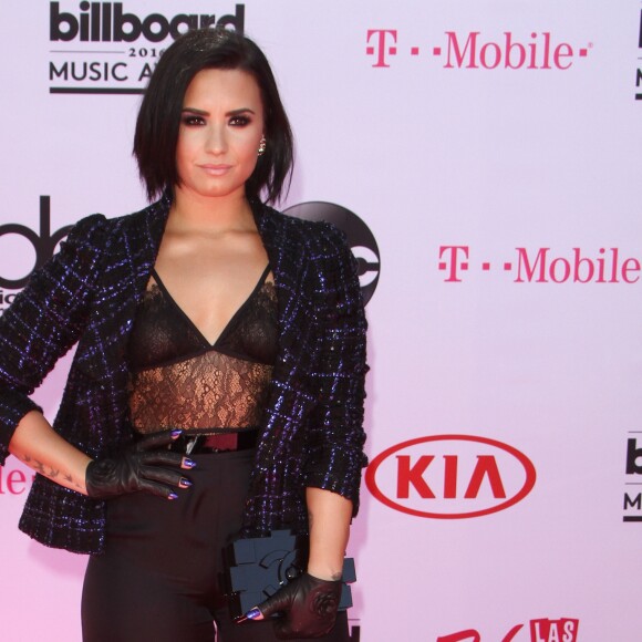 Demi Lovato à la soirée Billboard Music Awards à T-Mobile Arena à Las Vegas, le 22 mai 2016