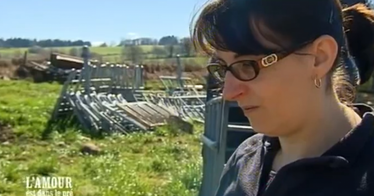 Sandrine, prétendante de Guillaume L'amour est dans le pré 2016. Sur M6, le 5 septembre 2016