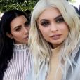 Kendall et Kylie Jenner accompagnent Kim Kardashian à la présentation de la quatrième collection de la marque de Kanye West, Yeezy. Photo publiée sur Snapchat le 7 septembre 2016