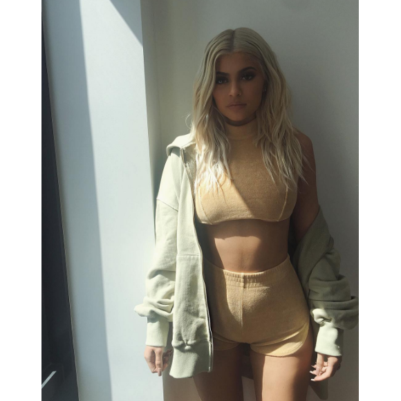 Kylie Jenner à New York pour la présentation de la quatrième collection Yeezy de Kanye West. Photo publiée sur Instagram le 7 septembre 2016