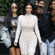 Kim Kardashian quitte son appartement à New York City, New York, Etats-Unis, le 7 septembre 2016. © Agence/Bestimage