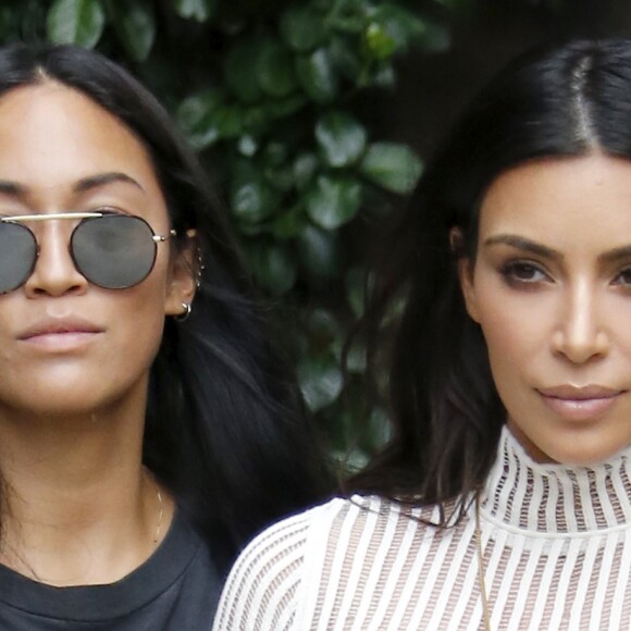 Kim Kardashian quitte son appartement à New York City, New York, Etats-Unis, le 7 septembre 2016. © Agence/Bestimage