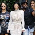 Kim Kardashian quitte son appartement à New York City, New York, Etats-Unis, le 7 septembre 2016. © Agence/Bestimage
