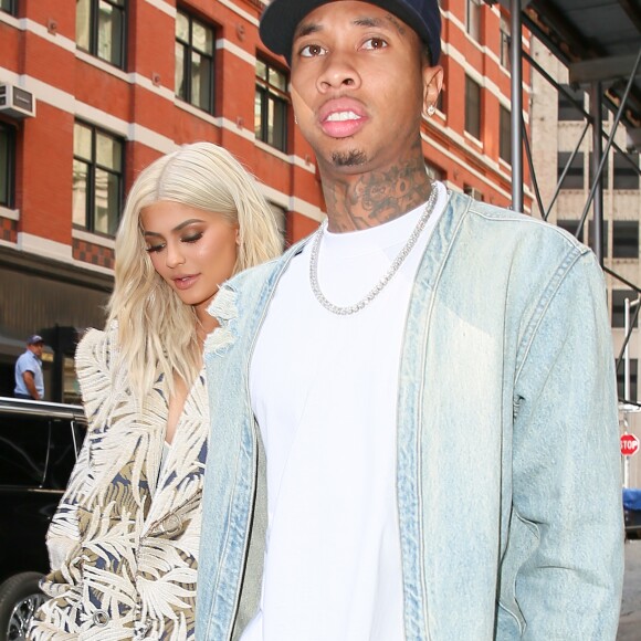 Kylie Jenner et Tyga dans les rues de New York, le 7 septembre 2016