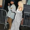 Kylie Jenner et son chéri Tyga arrivent à leur hôtel à New York, le 7 septembre 2016