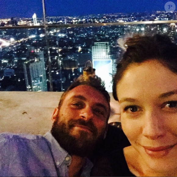 Daniele De Rossi et Sarah Felberbaum ont accueilli le 3 septembre 2016 un fils, Noah. Photo Instagram lors d'un séjour à Bangkok, 2015.