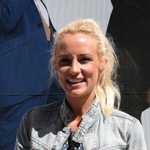 Exclusif - Élodie Gossuin-Lacherie arrive à la conférence de rentrée de la radio d'Europe 1 à Paris le 22 août 2016. © Marc Ausset-Lacroix / Bestimage