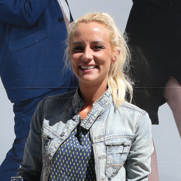 Exclusif - Élodie Gossuin-Lacherie arrive à la conférence de rentrée de la radio d'Europe 1 à Paris le 22 août 2016. © Marc Ausset-Lacroix / Bestimage