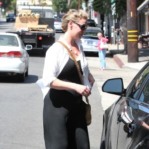 Katherine Heigl enceinte à Los Feliz, le 8 septembre 2016