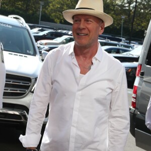 Bruce Willis à l'USTA Billie Jean King National Tennis Center à Flushing Meadows lors des demi-finales hommes à l'US Open le 9 septembre 2016. © John Barrett/Globe Photos/Zuma Press/Bestimage