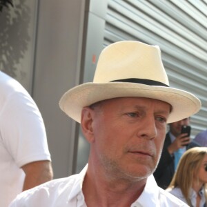 Bruce Willis à l'USTA Billie Jean King National Tennis Center à Flushing Meadows lors des demi-finales hommes à l'US Open le 9 septembre 2016. © John Barrett/Globe Photos/Zuma Press/Bestimage