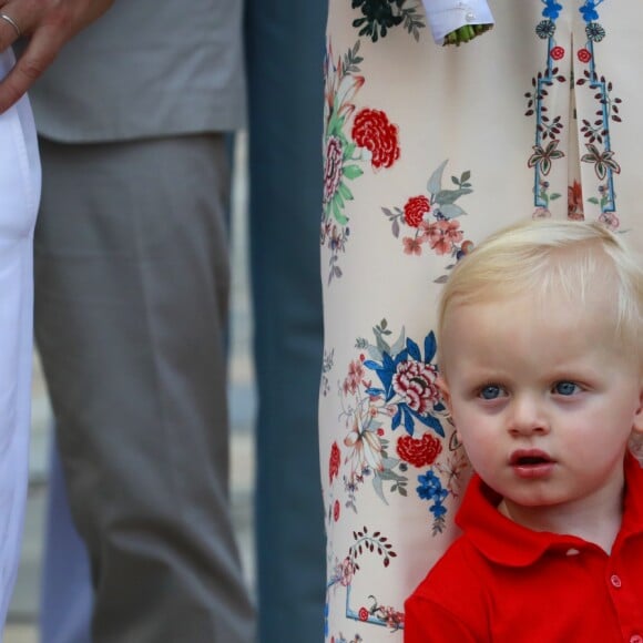 Le prince héréditaire Jacques de Monaco participait avec ses parents le prince Albert et la princesse Charlene de Monaco au traditionnel pique-nique (Cavagnëtu) de rentrée organisé le 10 septembre 2016 pour les Monégasques dans le parc Princesse Antoinette. Deux arbres ont été plantés et bénis en son honneur et celui de sa soeur la princesse Gabriella, absente. © Claudia Albuquerque / Bestimage