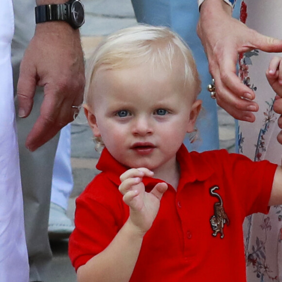 Le prince héréditaire Jacques de Monaco participait avec ses parents le prince Albert et la princesse Charlene de Monaco au traditionnel pique-nique (Cavagnëtu) de rentrée organisé le 10 septembre 2016 pour les Monégasques dans le parc Princesse Antoinette. Deux arbres ont été plantés et bénis en son honneur et celui de sa soeur la princesse Gabriella, absente. © Claudia Albuquerque / Bestimage