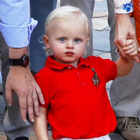 Le prince héréditaire Jacques de Monaco participait avec ses parents le prince Albert et la princesse Charlene de Monaco au traditionnel pique-nique (Cavagnëtu) de rentrée organisé le 10 septembre 2016 pour les Monégasques dans le parc Princesse Antoinette. Deux arbres ont été plantés et bénis en son honneur et celui de sa soeur la princesse Gabriella, absente. © Claudia Albuquerque / Bestimage