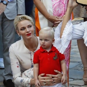 Le prince héréditaire Jacques de Monaco participait avec ses parents le prince Albert et la princesse Charlene de Monaco au traditionnel pique-nique (Cavagnëtu) de rentrée organisé le 10 septembre 2016 pour les Monégasques dans le parc Princesse Antoinette. Deux arbres ont été plantés et bénis en son honneur et celui de sa soeur la princesse Gabriella, absente. © Claudia Albuquerque / Bestimage